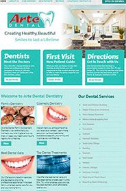 custom website design Cuquitas Mexican Restaurant in Dallas, Tx