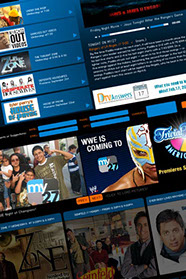 custom website design channel my27 website